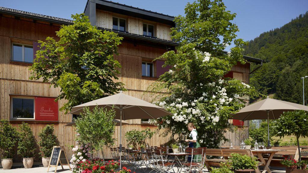 Gasthof Taube Bizau Luaran gambar